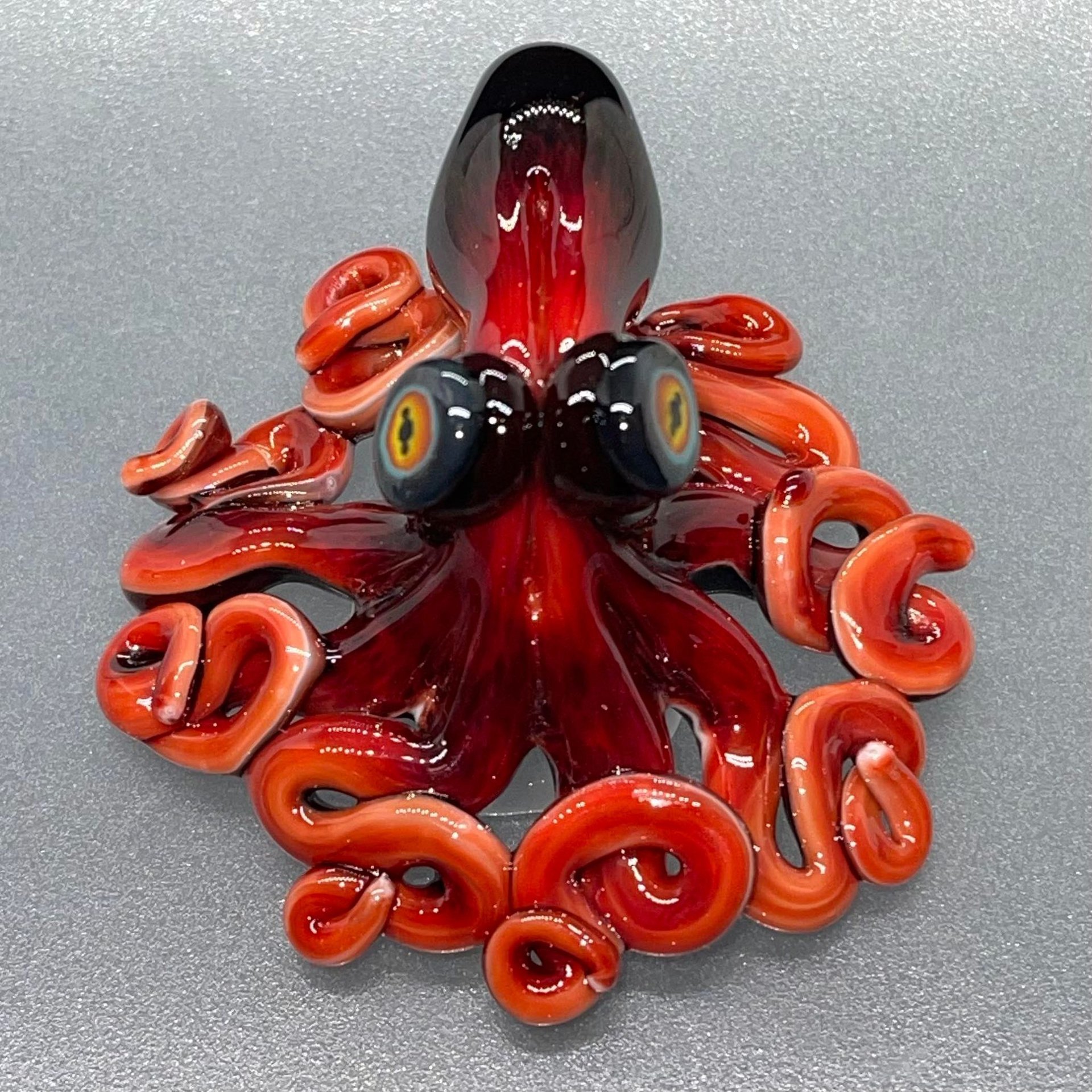 いいネット通販 - 全国送料無料でお届けします Octopus XODAS ボロシリケイトガラス　タコ　Pendant ネックレス・ペンダント